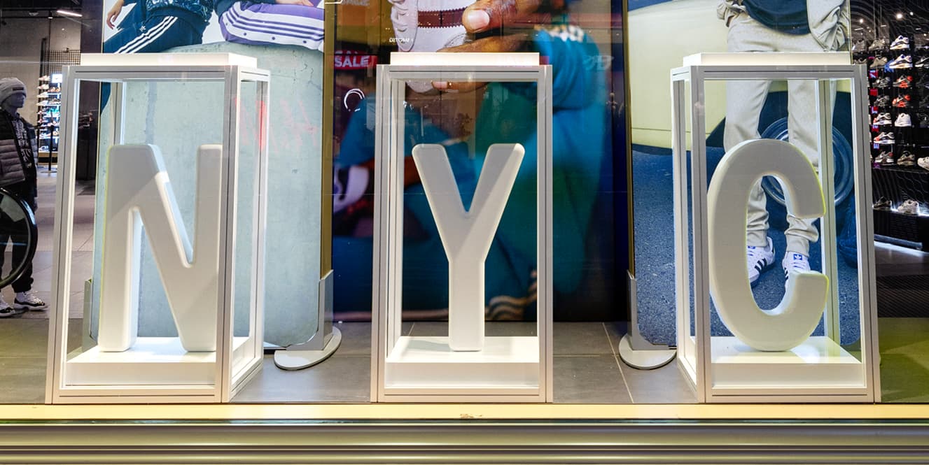 JD Sports storefront detail